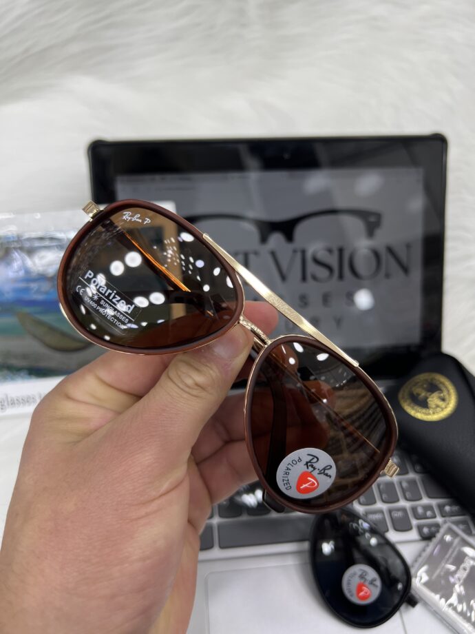 ⁦Rayban polarisé aviatour⁩ - الصورة ⁦2⁩
