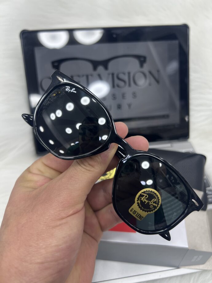 ⁦Lunettes rayban rond⁩ - الصورة ⁦2⁩