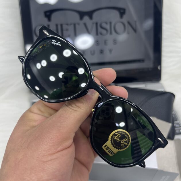 Lunettes rayban rond