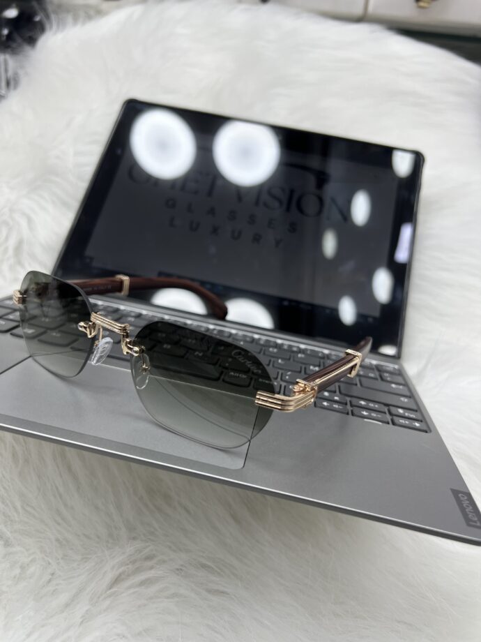 ⁦Lunettes cartier purcé⁩ - الصورة ⁦2⁩