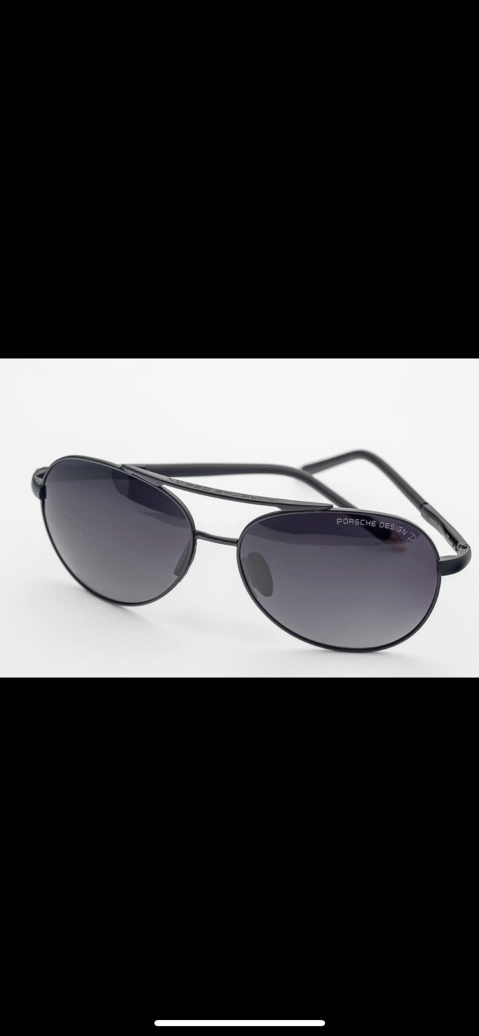⁦Lunettes porsch polarisé aviatour⁩ - الصورة ⁦2⁩