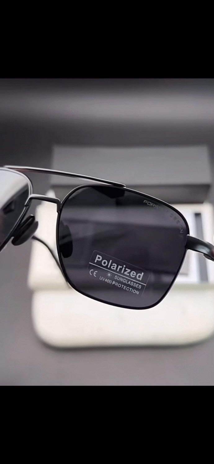 ⁦Lunettes porsch polarisés⁩ - الصورة ⁦2⁩